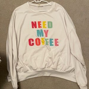 Oversized sweatshirt!